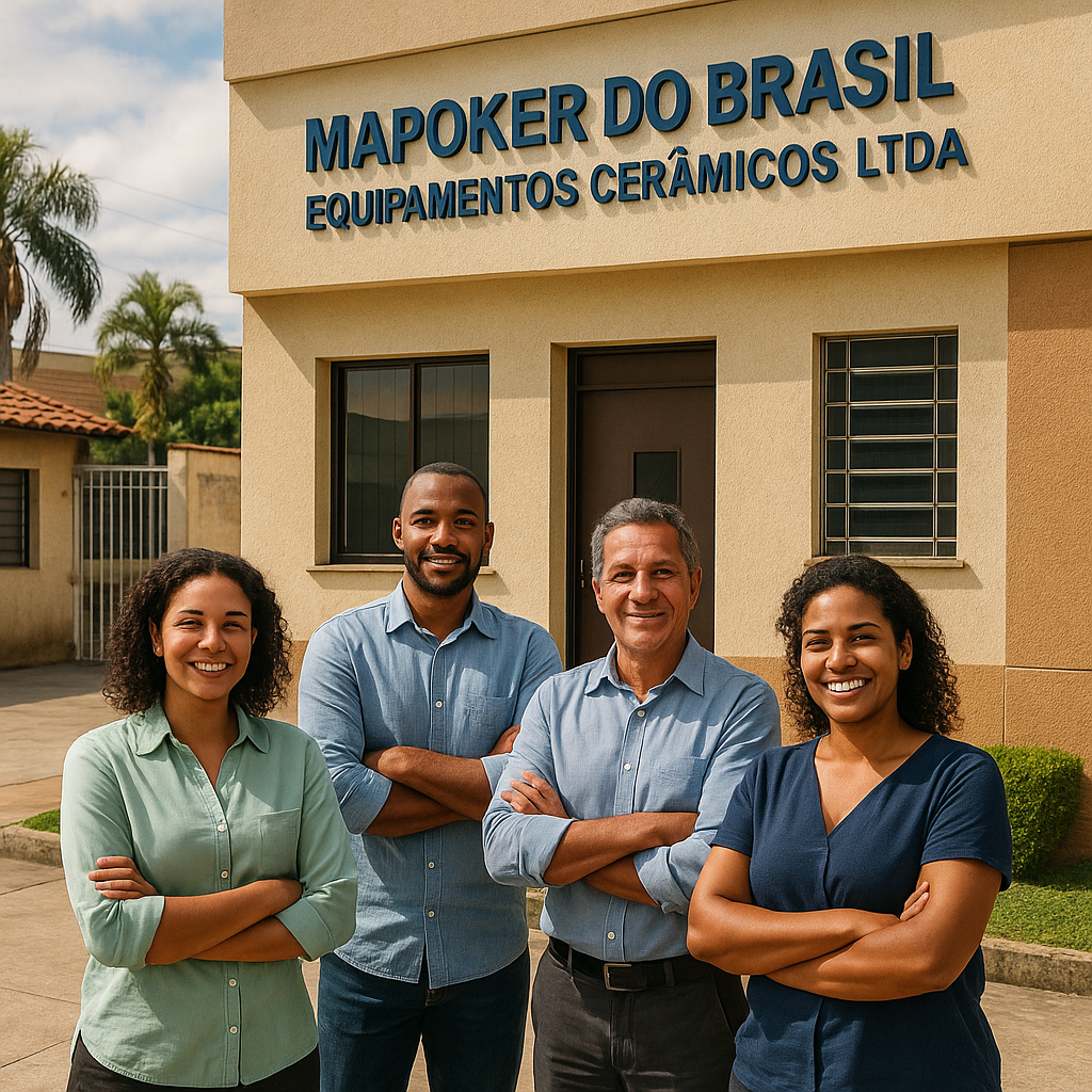 Sobre a MAPOKER DO BRASIL EQUIPAMENTOS CERAMICOS LTDA