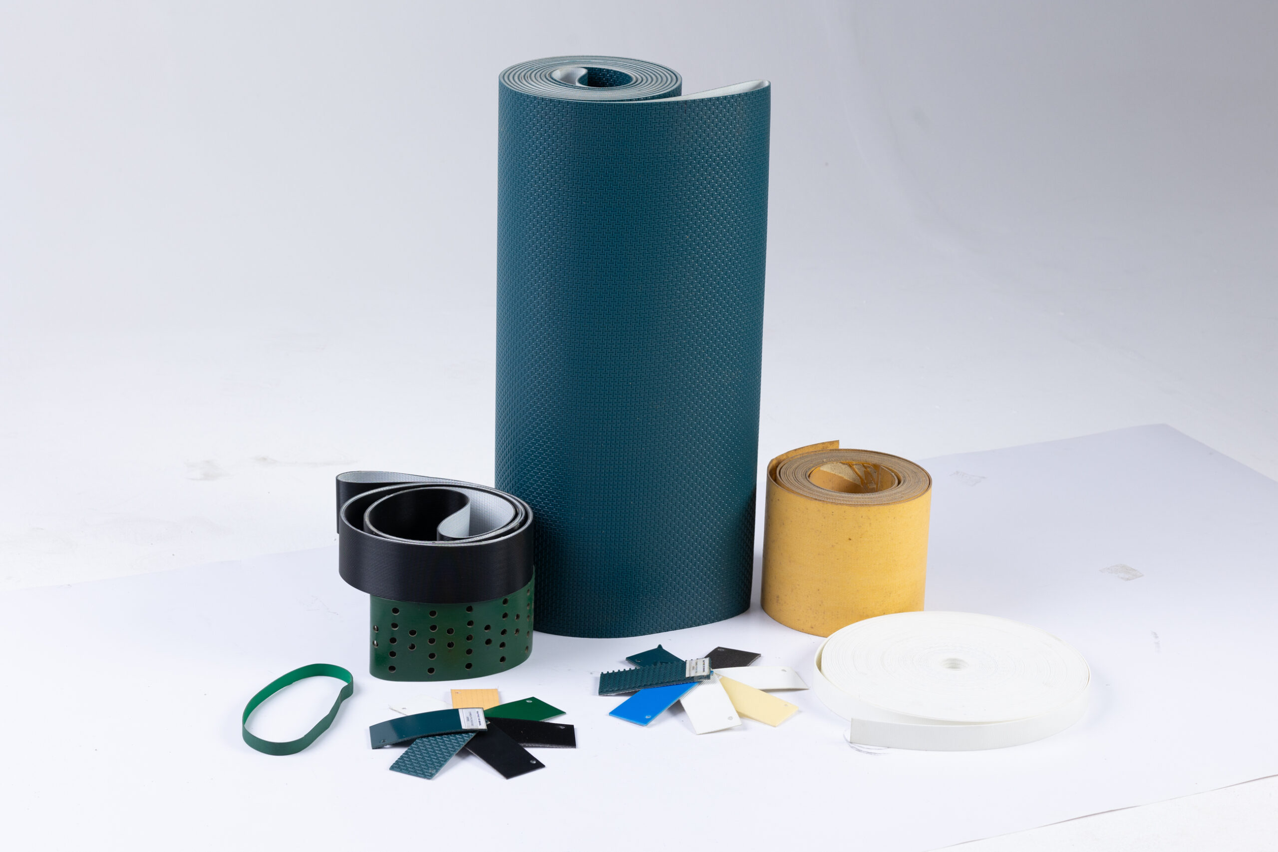 CORREIAS TRANSPORTADORA EM PVC- PU- NYLON