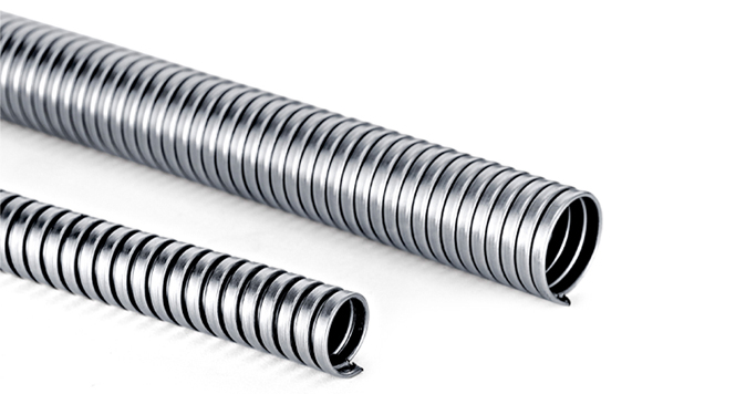 TUBO FLEXIVEL DUPLO AGRAFADO